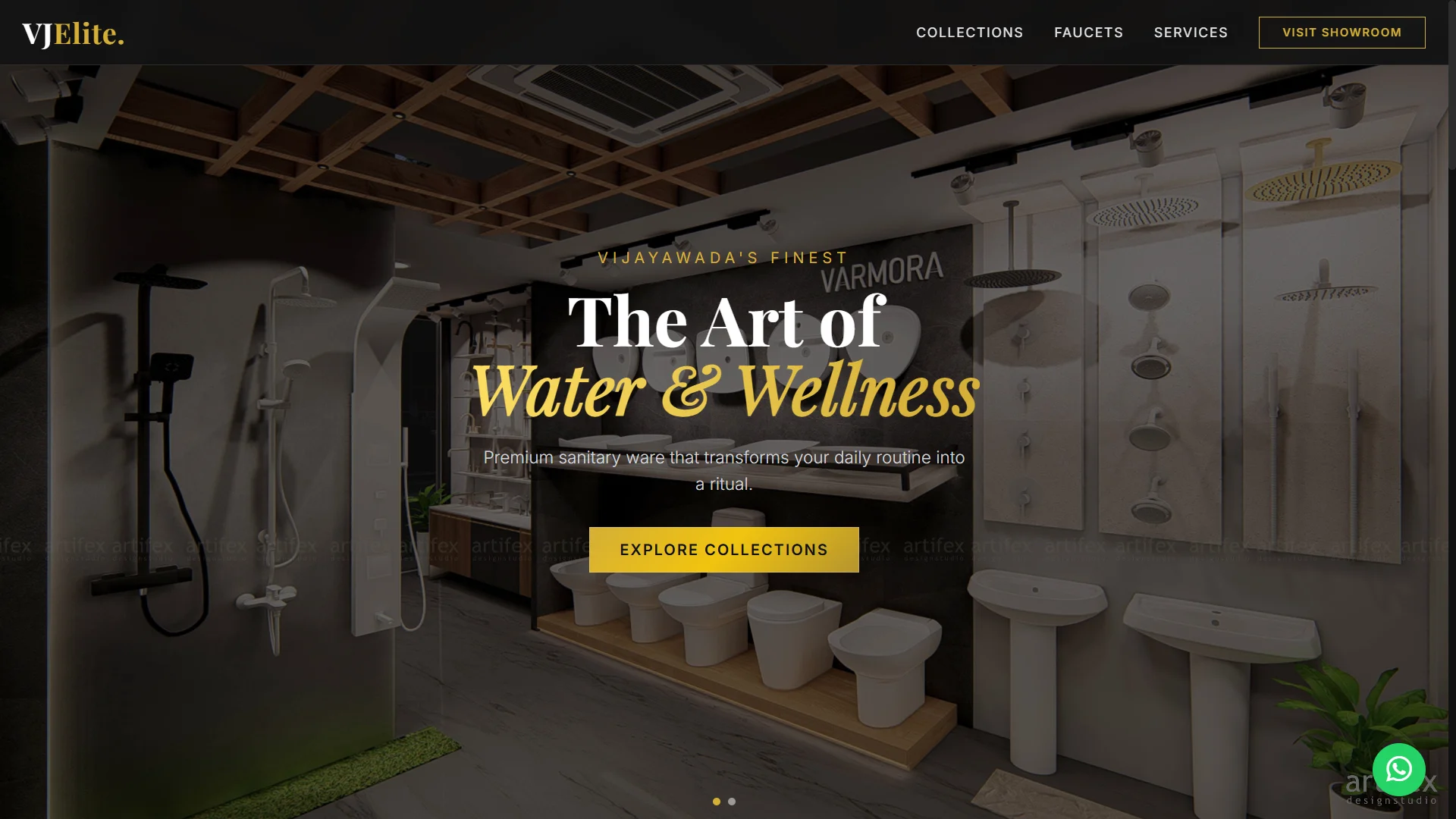 Sanitary Wear - VJElite website